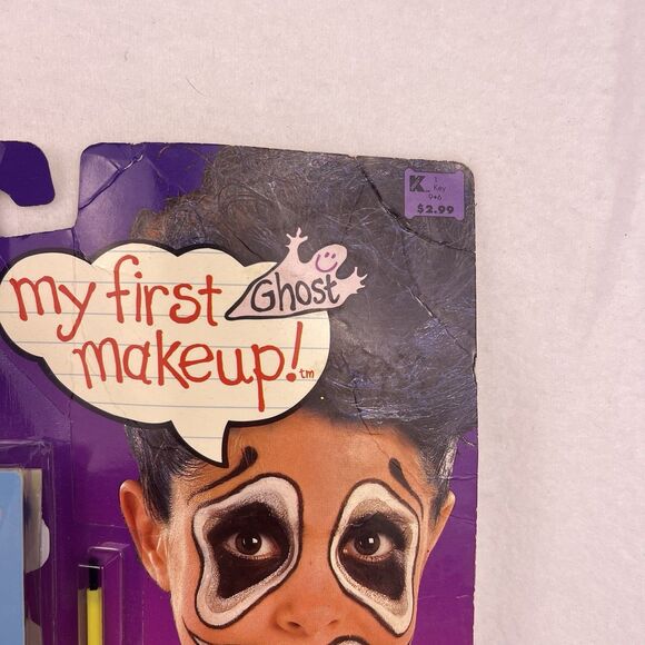 1995 Vintage Halloween Costume My First Witch/Ghost Makeup Hair Imagineering - Picture 12 of 16